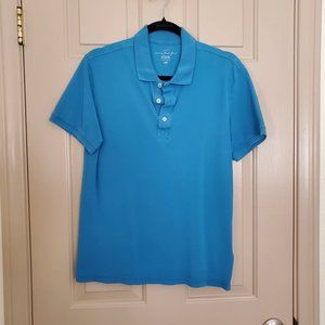 H&M Cotton Polo Shirt, Blue, Size M